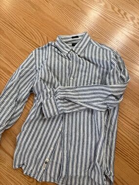 J.Crew linen button down